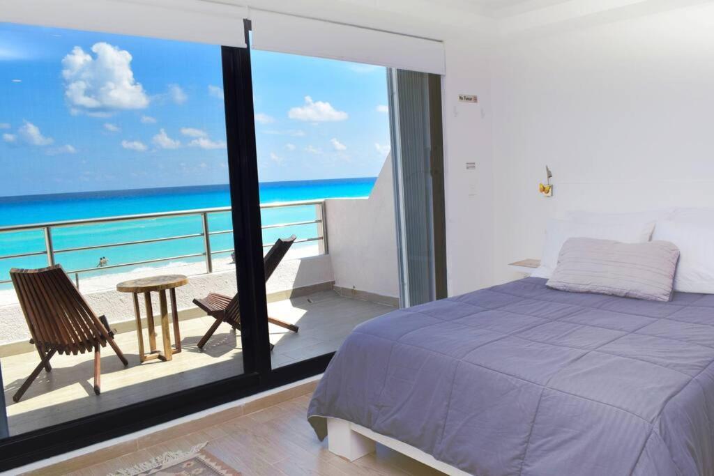 Ocean Front Villa Marlin, Best Location In Hotel Zone #109 Cancun Luaran gambar