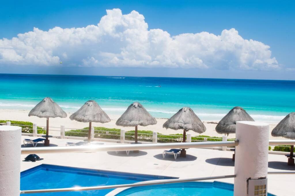 Ocean Front Villa Marlin, Best Location In Hotel Zone #109 Cancun Luaran gambar