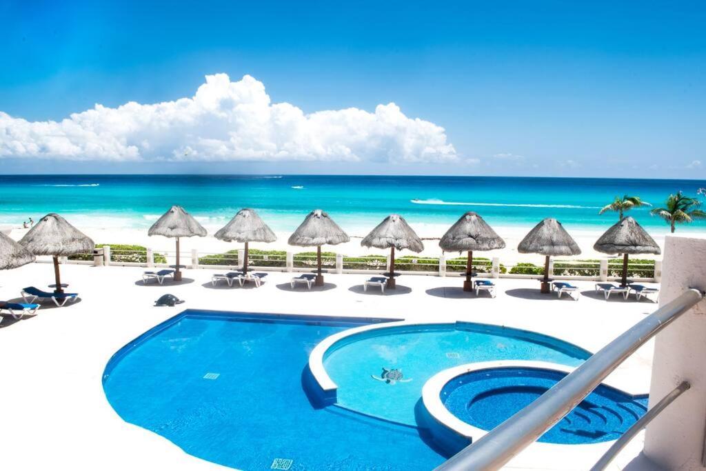 Ocean Front Villa Marlin, Best Location In Hotel Zone #109 Cancun Luaran gambar