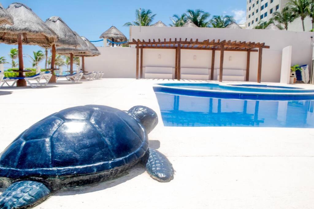 Ocean Front Villa Marlin, Best Location In Hotel Zone #109 Cancun Luaran gambar