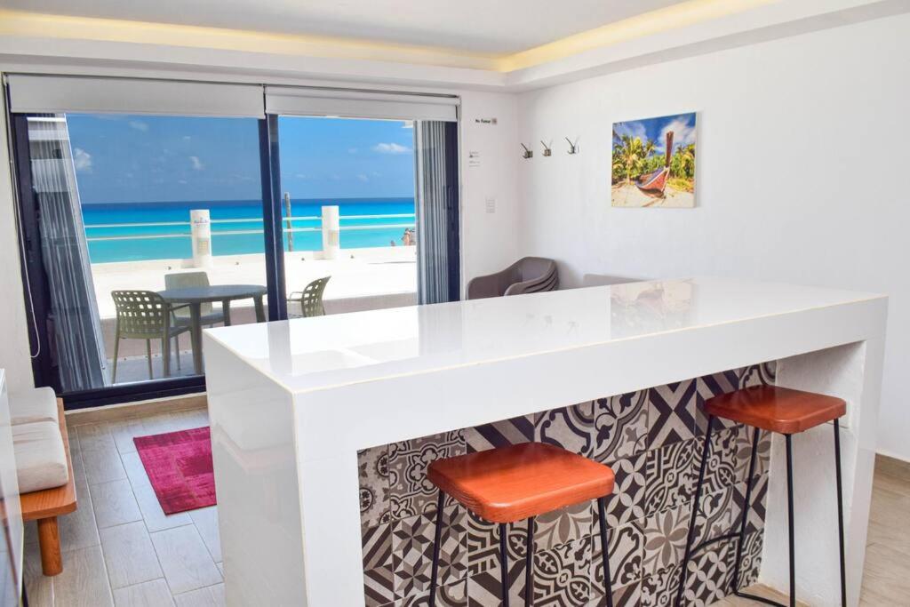 Ocean Front Villa Marlin, Best Location In Hotel Zone #109 Cancun Luaran gambar