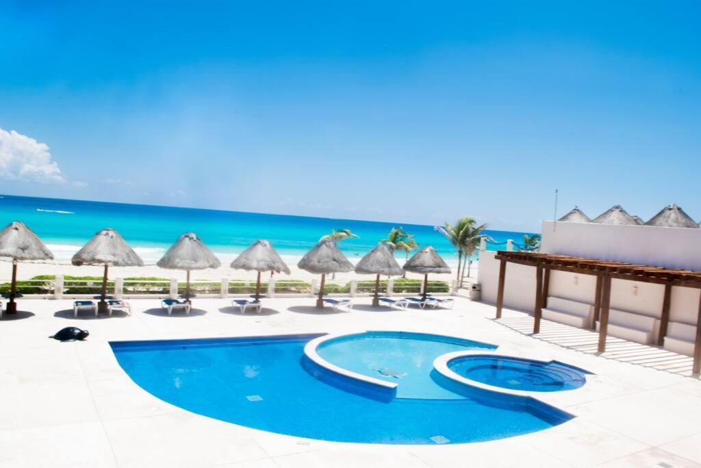 Ocean Front Villa Marlin, Best Location In Hotel Zone #109 Cancun Luaran gambar