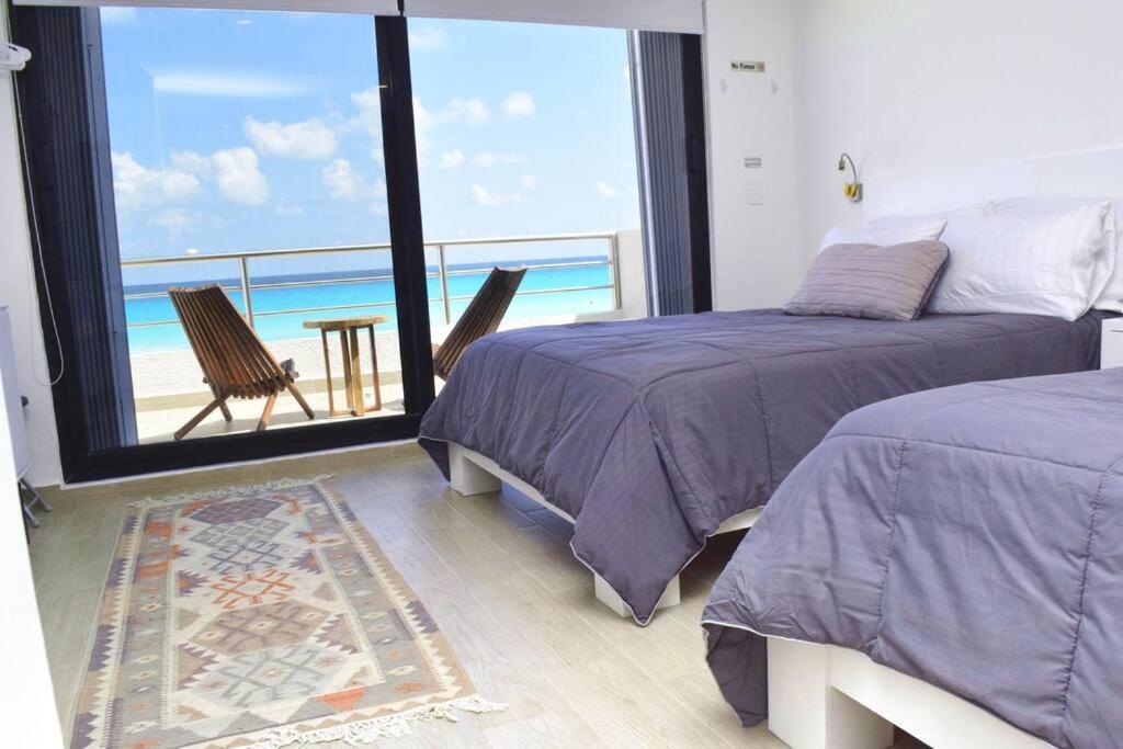 Ocean Front Villa Marlin, Best Location In Hotel Zone #109 Cancun Luaran gambar